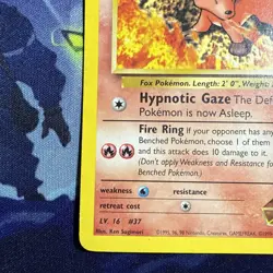 Pokemon TCG Brock’s Vulpix 37/132 Gold W Stamp Gym Challenge - Image 5