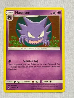Haunter 69/214 Uncommon Unbroken Bonds Pokemon Near Mint - Image 1