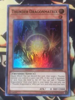 Yugioh: Thunder Dragonmatrix - OP09-EN006 - Super Rare - LP - Image 1