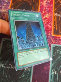 Yu-Gi-Oh! TCG System Down CRV-EN041 Rare Unlimited Lightly Played - Image 2