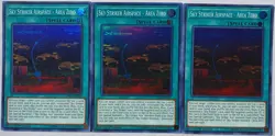 Yugioh 3x Sky Striker Airspace - Area Zero DASA-EN039 Super Rare 1st Ed Playset - Image 2