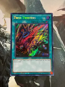 Yugioh Twin Twisters Secret Rare RA02 - Image 1