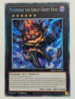 YuGiOh - MZMU-EN005 Pumpking the Great Ghost King - Collector's Rare - Image 1