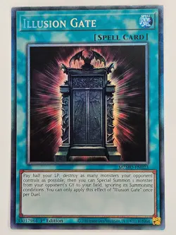 YuGiOh - MZMU-EN023 Illusion Gate - Collector's Rare - Image 1