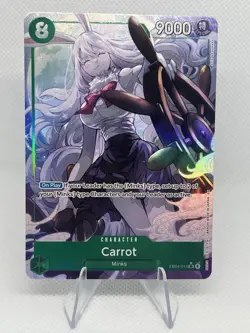 One Piece TCG EB04-013 Carrot Alt Art SR OP14 The Azure Sea’s Seven English NM - Image 1