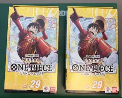 (2x) One Piece TCG Egghead Starter Deck ST-29 (SEALED w/bonus pack) - Image 1