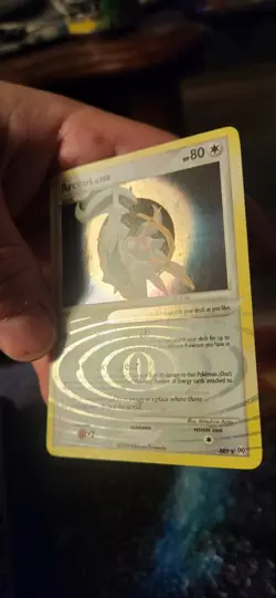 Pokemon TCG Arceus Holo Rare Card AR5 Great Condition - Image 2