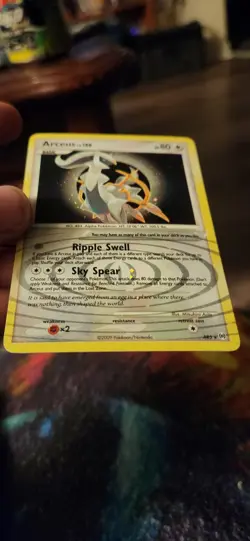 Pokemon TCG Arceus Holo Rare Card AR5 Great Condition - Image 4