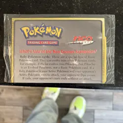 Pokemon Card Marill 29 Black Star Promo Pack SEALED Neo Genesis WOTC - Image 3