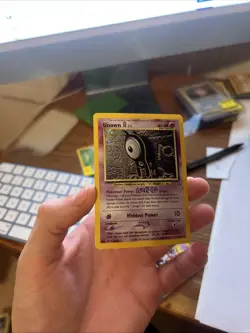 Pokemon Unown TCG Neo Discovery 14/75 Holo Unlimited Rare Card - Image 3