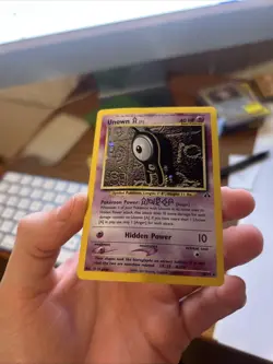 Pokemon Unown TCG Neo Discovery 14/75 Holo Unlimited Rare Card - Image 4