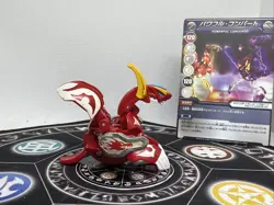 Bakugan Pyrus Flare Dragaon Bakutech & Card MG Japan Import Rare - Image 2