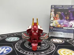 Bakugan Pyrus Flare Dragaon Bakutech & Card MG Japan Import Rare - Image 3