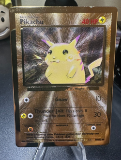 Pokemon TCG Celebrations Pikachu Gold Metal Card 58/102 25th Ann (PLEASE READ) - Image 1