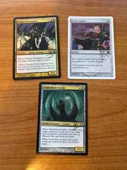 Magic MTG RK Post Signed Lot of 3 Cards SP! - Image 1