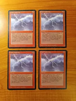 Chain Lightning Playset (Legends) - Magic MTG - Image 1