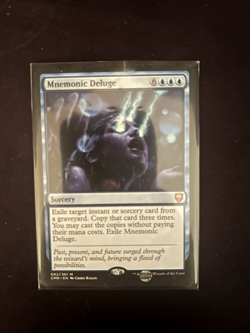 Mnemonic Deluge Commander Legends Regular NM - Image 1