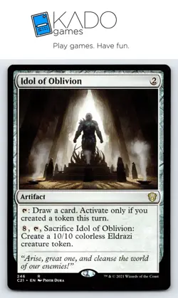 Commander 2021 #246 Idol of Oblivion - Image 1
