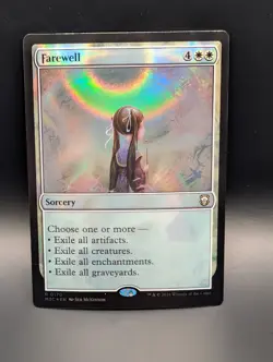 MTG - Farewell - RIPPLE FOIL - Sorcery - M3C #170 - Rare - Image 1