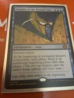 Shadow of the Second Sun x1 MTG Modern Horizons III Blue Rare Enchantment NM/M - Image 1