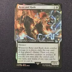 Reno and Rude (Extended Art) - U - FINAL FANTASY #450 - NM - Foil - Image 1