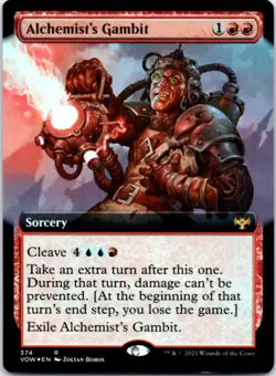 Alchemist's Gambit (Extended Art)(Foil) Innistrad: Crimson Vow,374 NM - Image 1