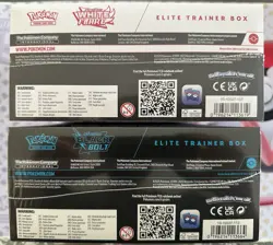 Pokemon TCG Black Bolt and White Flare Elite Trainer Box ETB Pair - Image 4