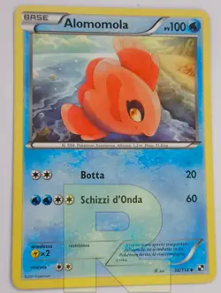 Alomomola ® Bianco e Nero 38/114 ® Non Comune ® Pokemon ® Italiano ® EX - Image 1