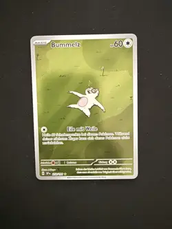 Pokemon Karte Bummelz 212/191 Sturmische Funken Full Art Holo Deutsch Near Mint - Image 1