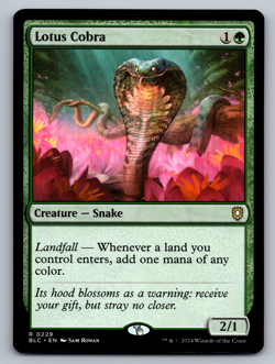 Lotus Cobra R 0229 Bloomburrow Regular - Image 1