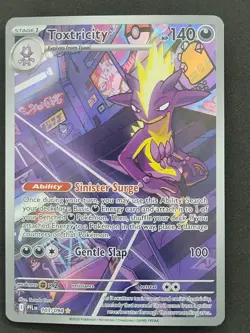 Toxtricity 103/094 Illustration Rare Phantasmal Flames Pokemon TCG - Image 1