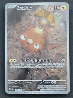 Stunfisk 202/191 Illustration Rare Surging Sparks Pokemon TCG - Image 1