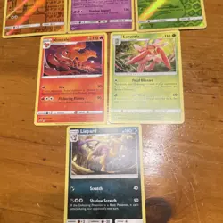 2018, 2019 Pokemon TCG Holo Lot Excadrill Giratina Sewaddle Ninetales Lurantis - Image 2