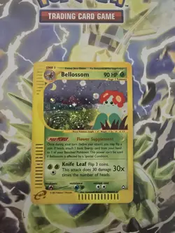 2002 POKEMON Aquapolis Holo Rare Bellossom H5/H32 - Image 1