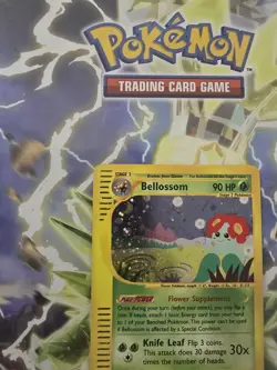 2002 POKEMON Aquapolis Holo Rare Bellossom H5/H32 - Image 2