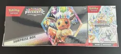 Pokemon Prismatic Evolutions Surprise Box Booster Bundle | NEW | Fast Ship! - Image 1