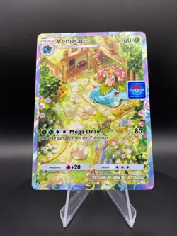 Pokemon TCG Pocket Custom Full Alt Art Illustration Venusaur - Image 3