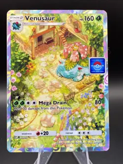 Pokemon TCG Pocket Custom Full Alt Art Illustration Venusaur - Image 5