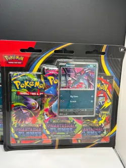 Pokemon Phantasmal Flames - Weavile 3-Pack Booster Blister Factory Sealed NEW X3 - Image 4