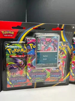 Pokemon Phantasmal Flames - Weavile 3-Pack Booster Blister Factory Sealed NEW X3 - Image 5
