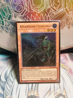 Yu-Gi-Oh! Atlantean Marksman - AP03-EN001 - LP Ultimate Rare - Image 1