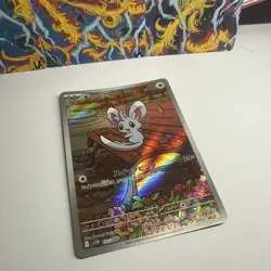 Pokemon Card Minccino AR 157/086 sv11B Black Bolt Japanese NM - Image 4