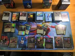 MTG Fallout Commander Deck Set Of All 4 Open Box w/All Cards & Tokens - Image 2