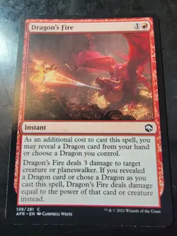 Dragon’s Fire 139/281 C AFR Magic the Gathering MTG - Image 1