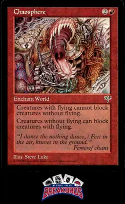 MTG Chaosphere # NM-MT Magic The Gathering - Image 1