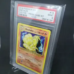 Pokemon TCG Ninetales Non Holo XY Evolutions PRERELEASE DECK EXCLUSIVE PSA 9 - Image 2