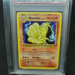 Pokemon TCG Ninetales Non Holo XY Evolutions PRERELEASE DECK EXCLUSIVE PSA 9 - Image 3