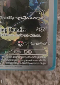 Pokemon Center Stamp - N's Zekrom 031 Pokemon Me: Ascended Heroes Promo - SEALED - Image 2