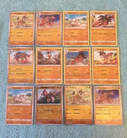 MUDBRAY & MUDSDALE BUNDLE OF POKEMON CARDS - Image 1