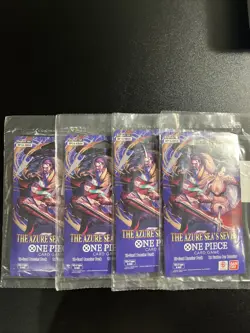One Piece TCG The Azure Sea's Seven Sleeved Booster OP-14 EB04 English - Image 1
